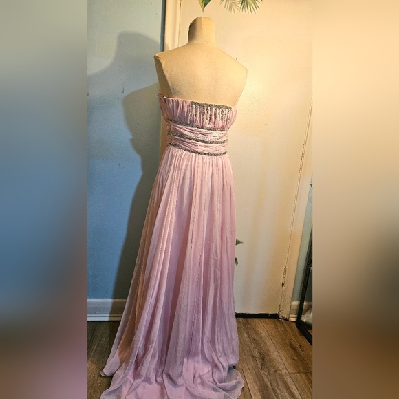 Source Unknown One-Shoulder Lavender Gown - Picture 8 of 9